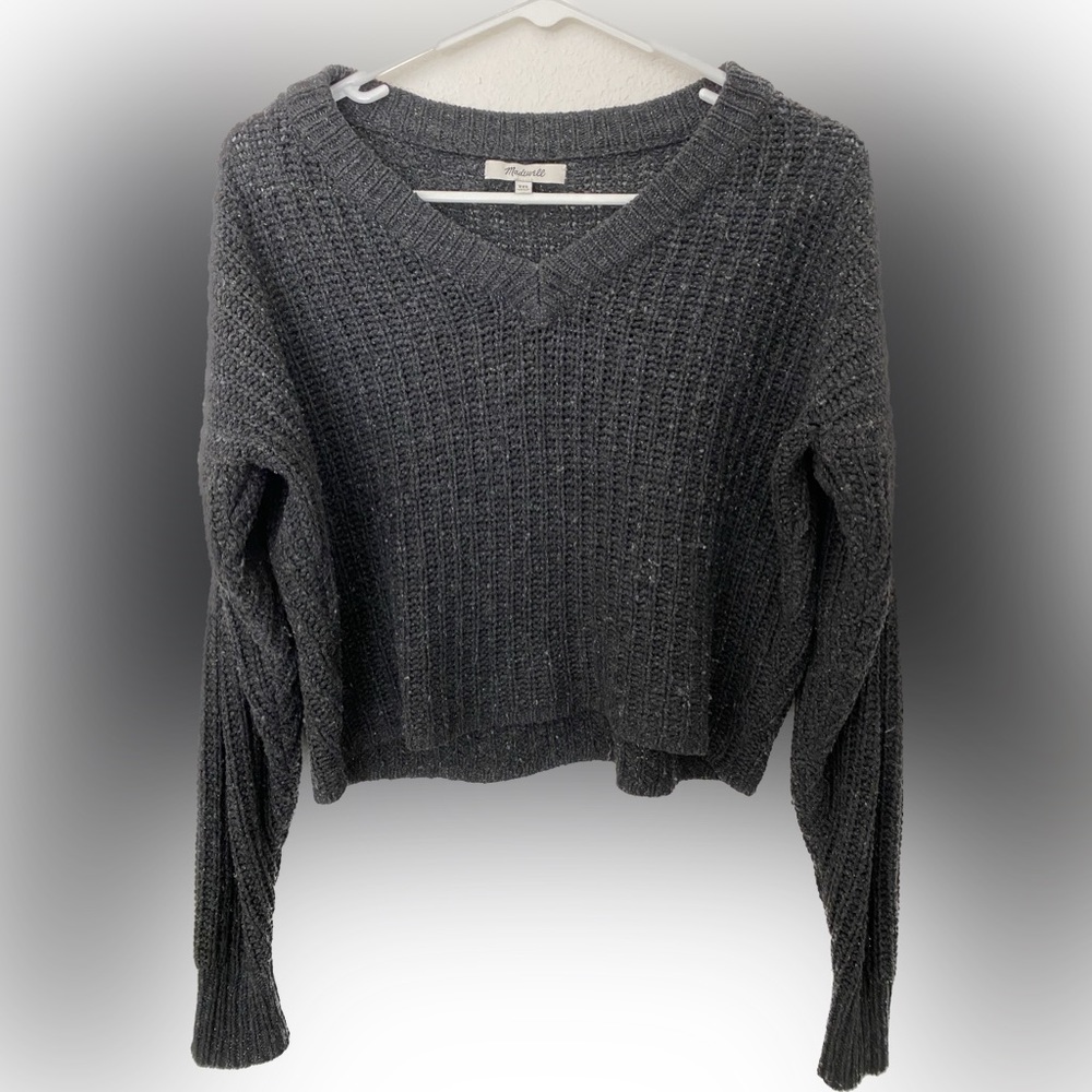 Madewell Pleat- Sleeve Pullover Sweaters